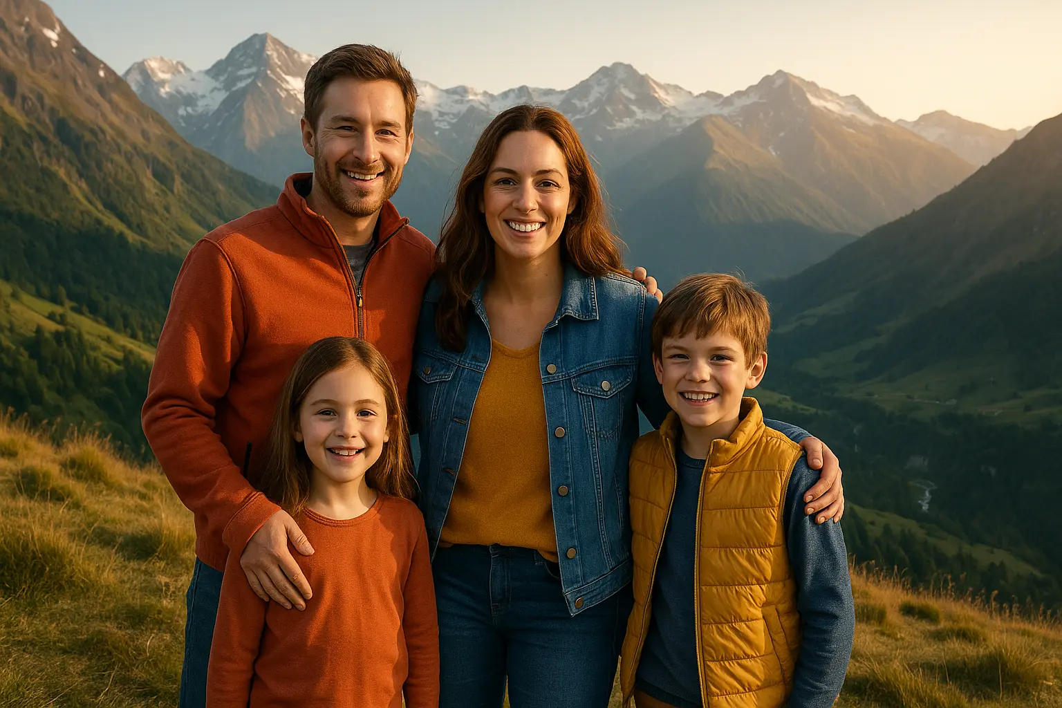 seance photo famille hautes pyrenees