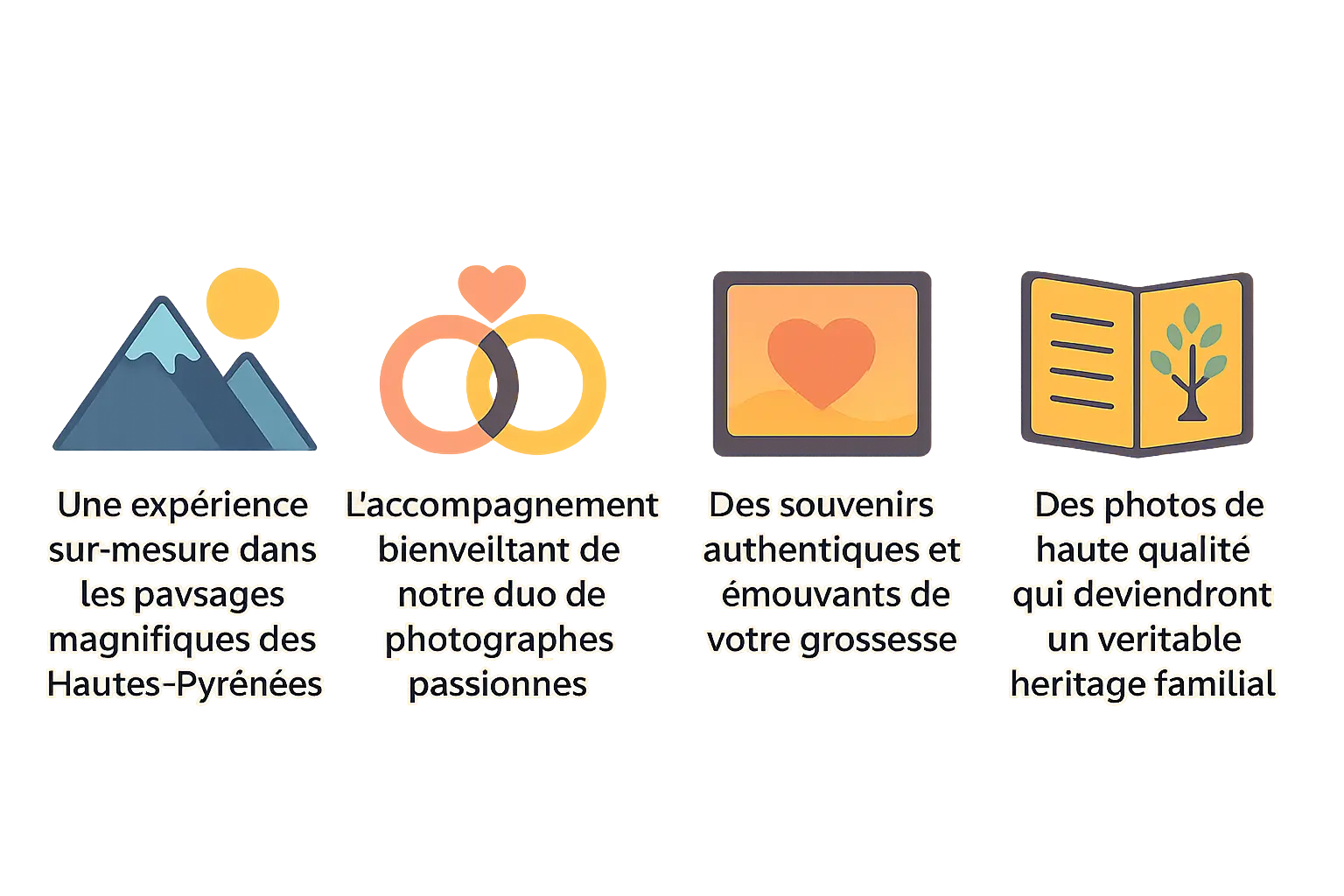 Séance photo grossesse dans les Hautes-Pyrénées