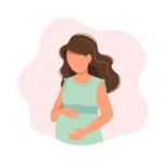 icone femme enceinte